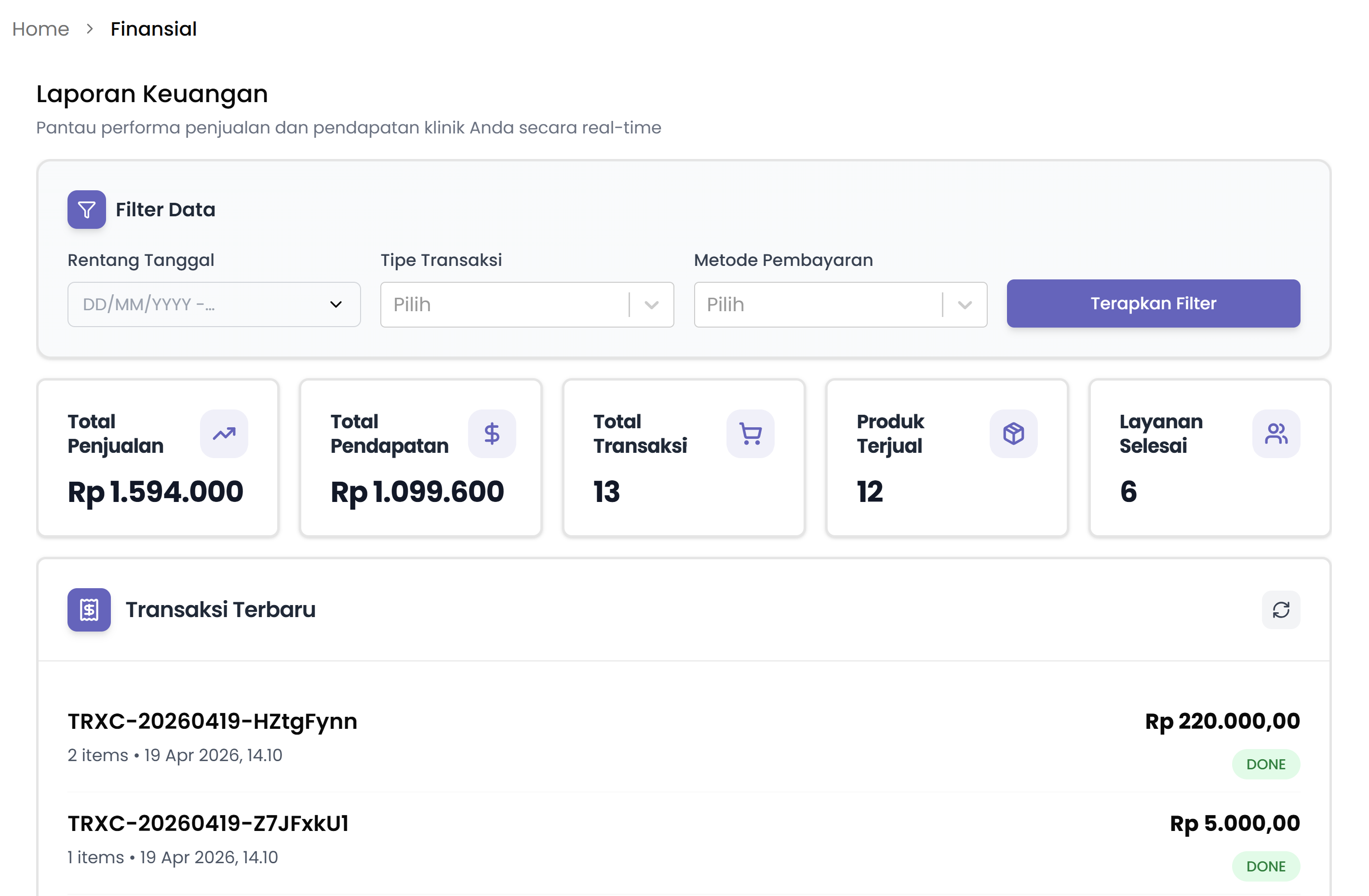 Financial Report